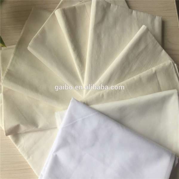 tc polyester cotton plain poplin fabric